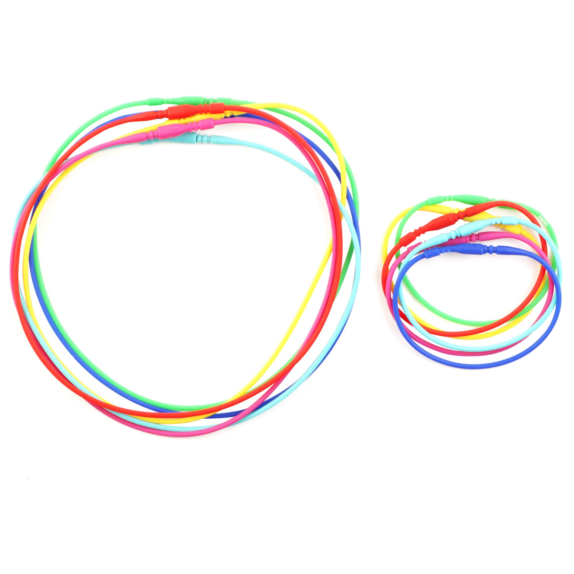 Primary Mix Silicone Bracelets & Necklaces by Creatology™, 12ct.